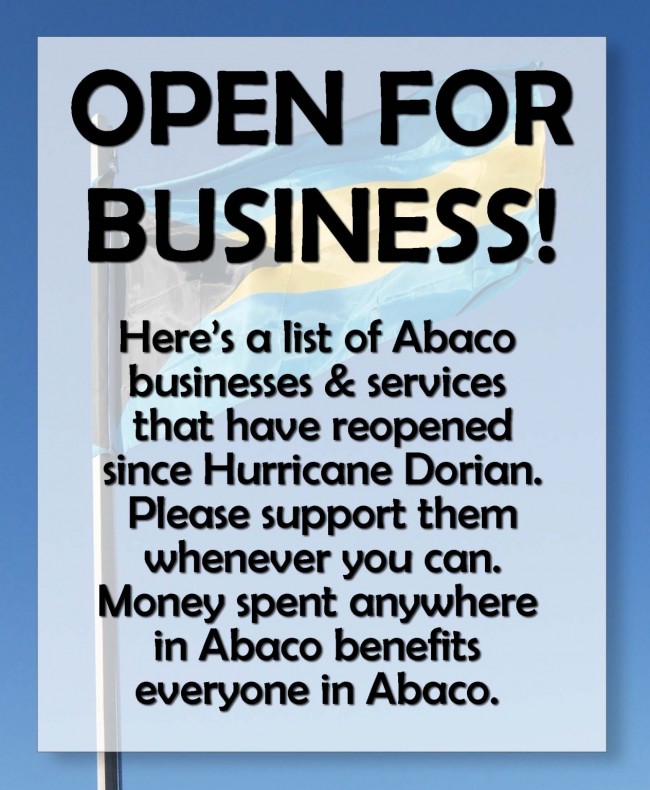 After Dorian: Here’s What’s Open in Abaco | Waterway Guide