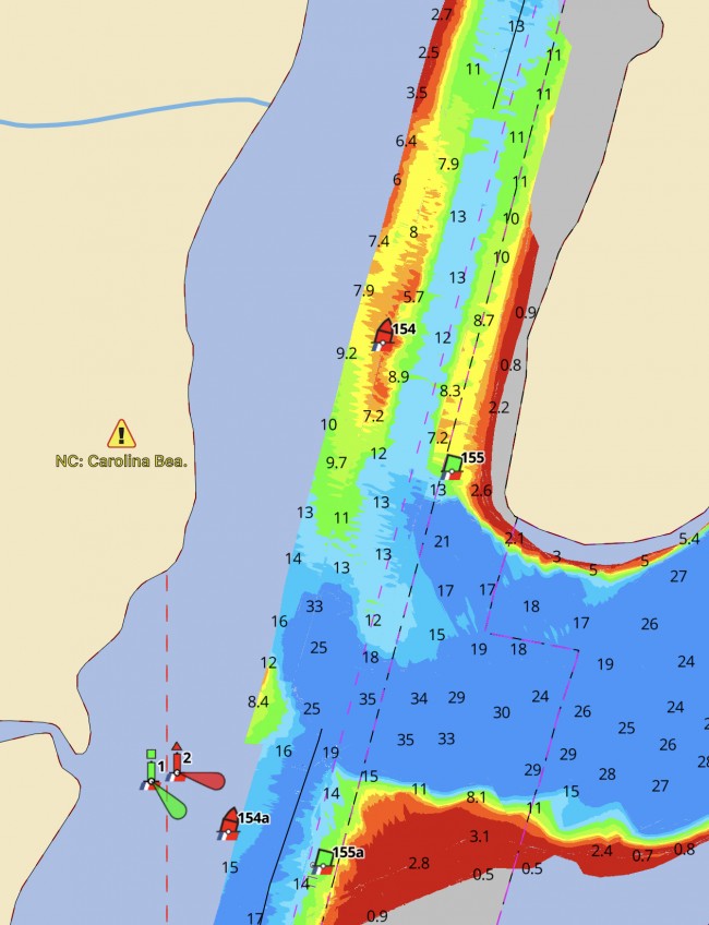 NC Inlet Map