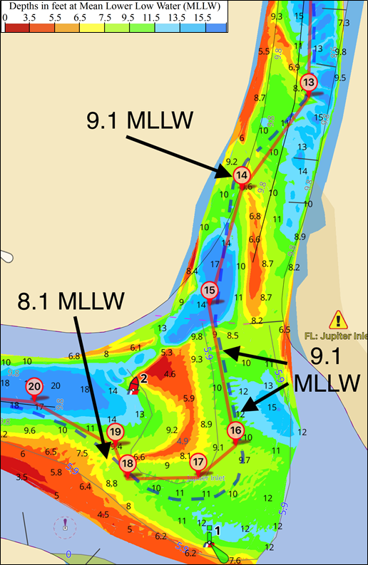 FL: Jupiter Inlet ICW MM 1004.4 located in | Waterway Guide Navigation