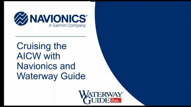 Cruising The Aicw With Navionics And Waterway Guide Waterway Guide 7725