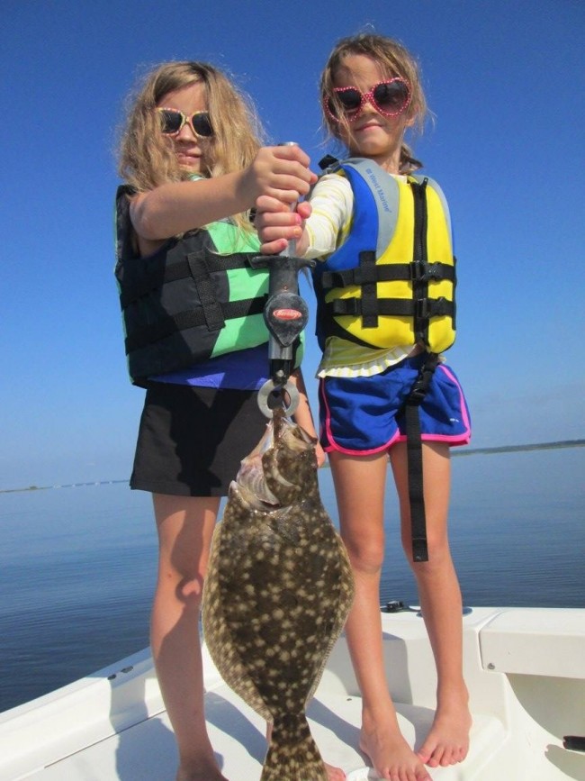 Sonny Schindler Fishes Shallow Water for Big Fall Flounder