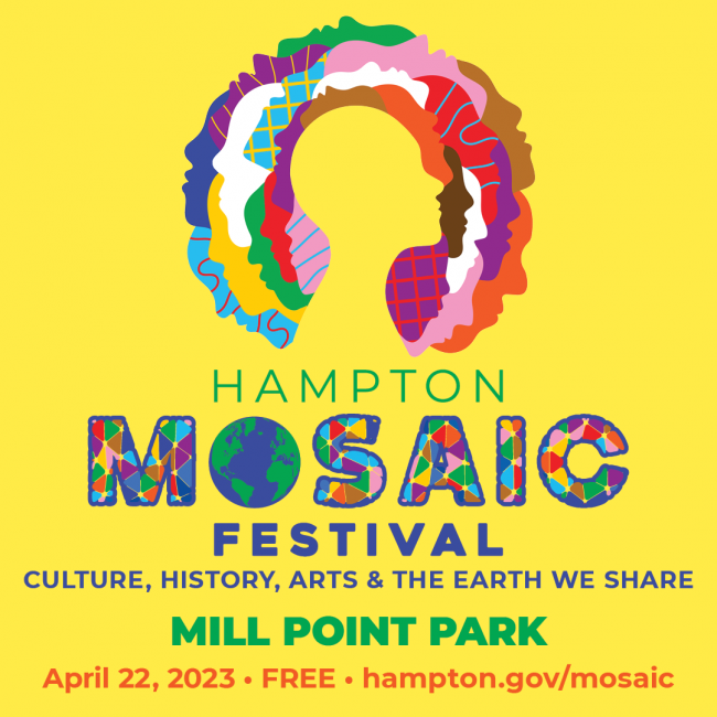 Hampton Mosaic Festival comes to Mill Point Park April 22, 2023