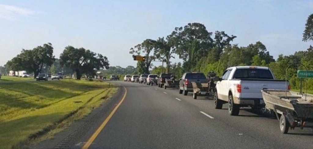 Road, waterway closures in Louisiana parishes due to Harvey  Waterway 