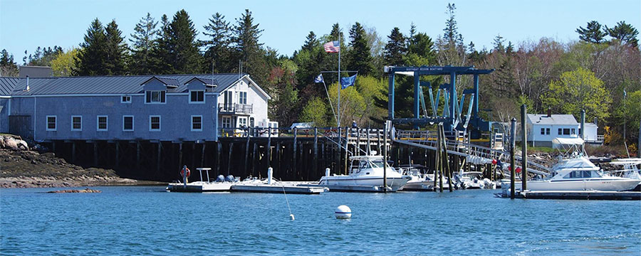 Carousel Marina in Boothbay Harbor, Maine