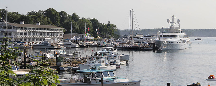 Carousel Marina in Boothbay Harbor, Maine