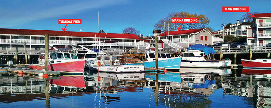 Carousel Marina in Boothbay Harbor, Maine