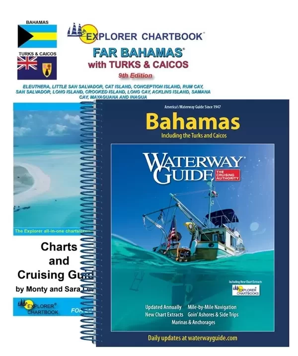 Far Bahamas with Turks & Caicos Chart & Cruising Guide Bundle